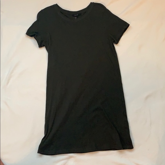 Forever 21 army green t shirt dress - Picture 1 of 3